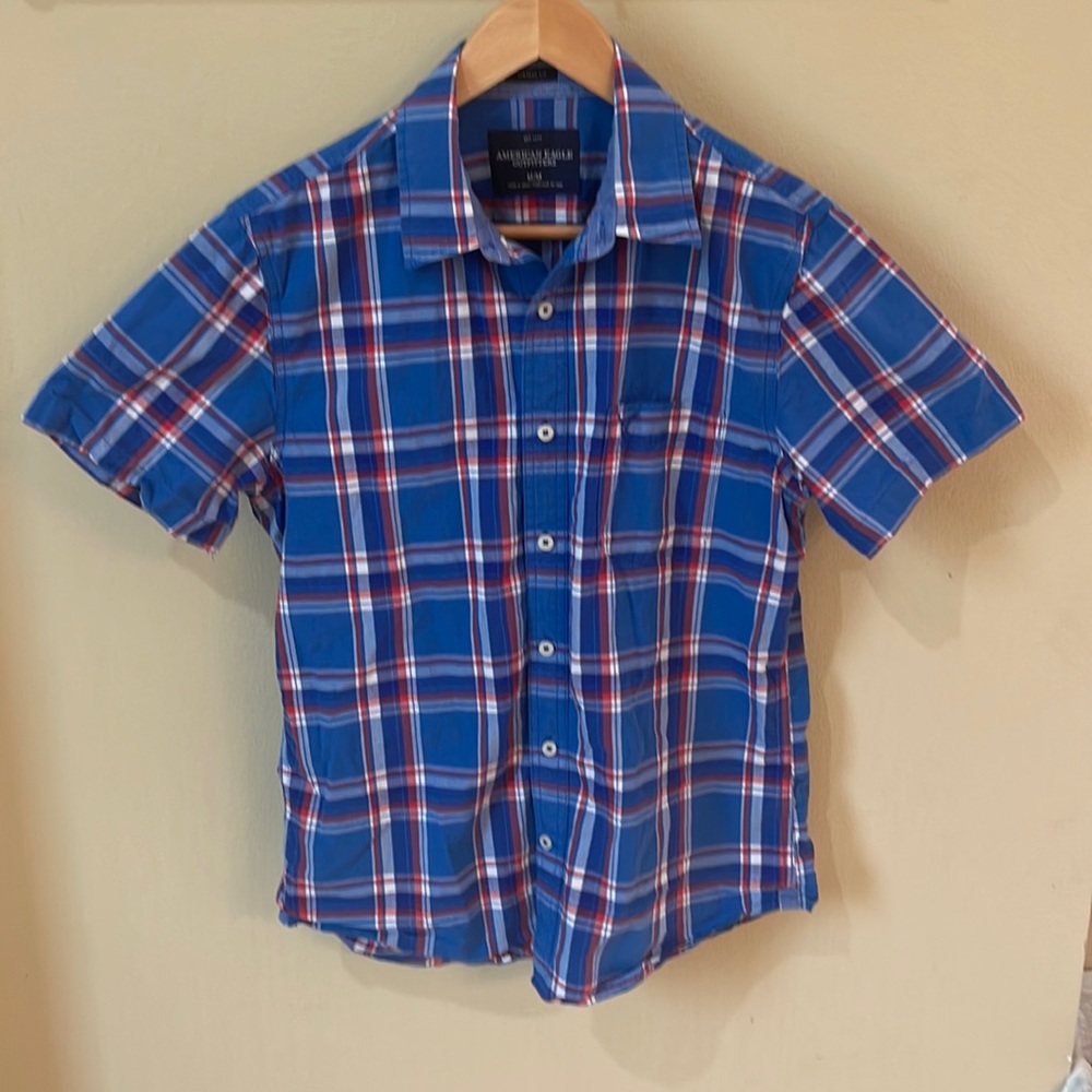 American Eagle Button Down Dress Shirt.